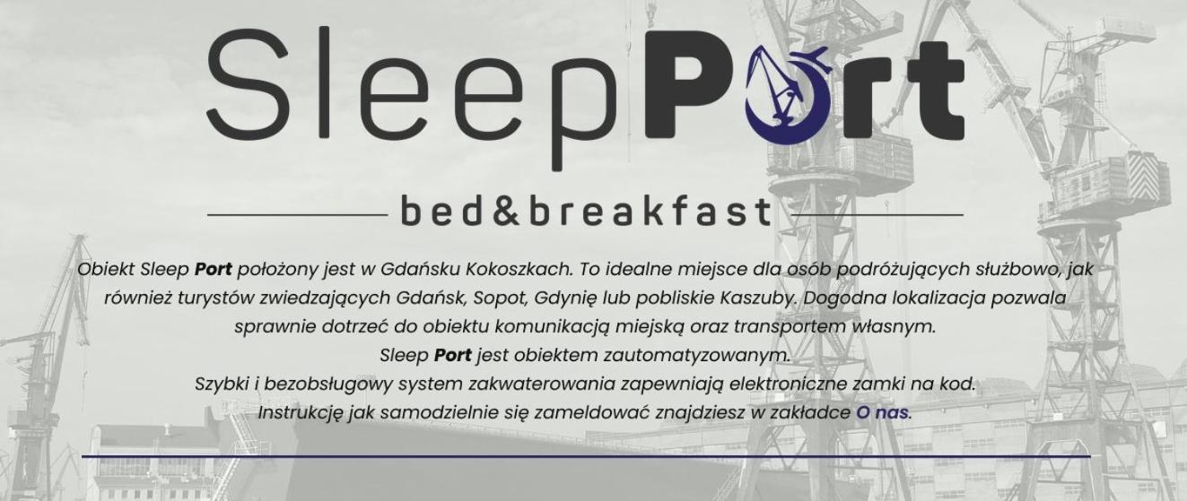 غدانسك Sleep Port B&B - Bezplatny Parking المظهر الخارجي الصورة